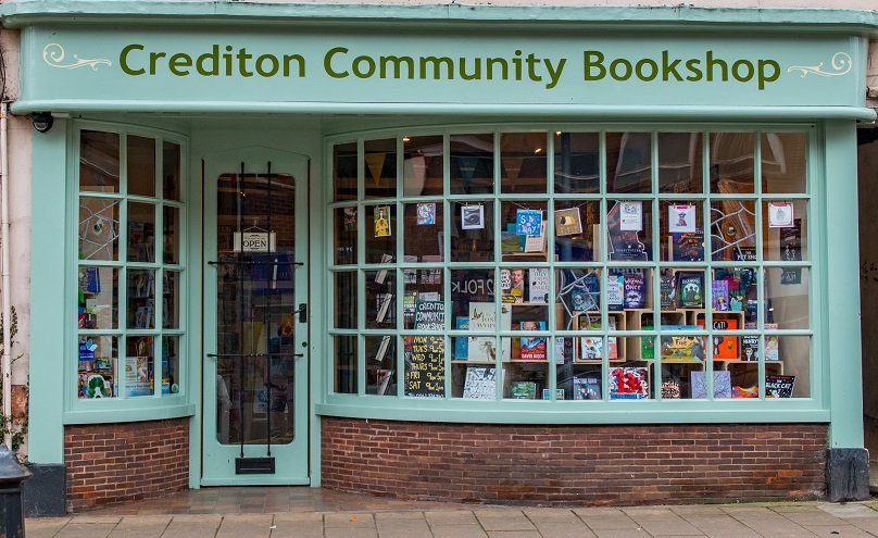 Crediton Community Bookshop-front – The Bookery