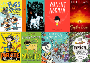 World Book Day 2018 Bestselling books collage