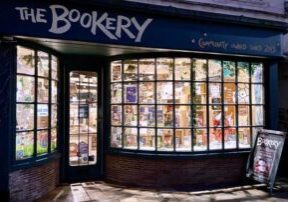 Bookery Christmas Window 2025